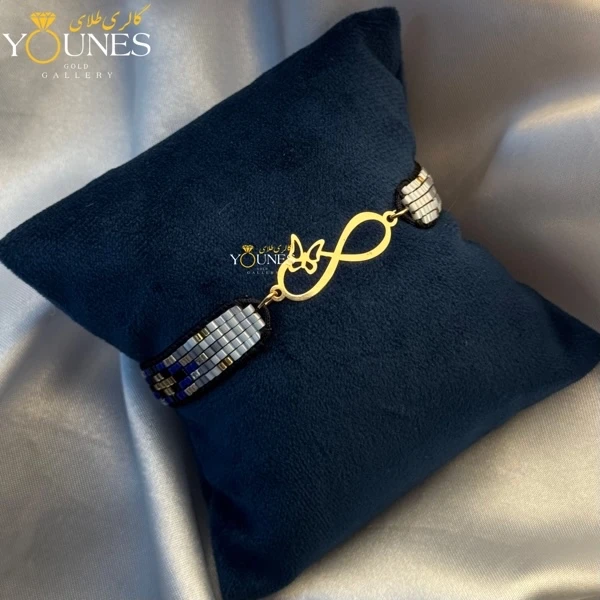 دستبند میوکی بینهایت و پروانه طلا